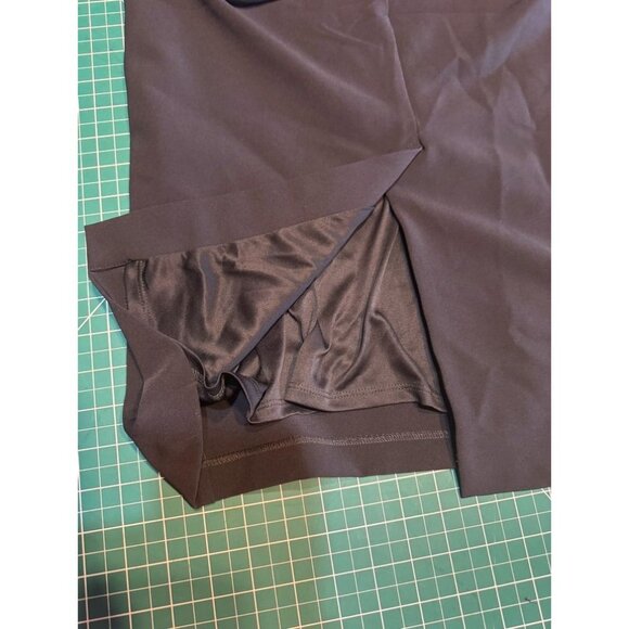 Express Womens Sleeveless Black Midi Dress With Mock Neck M - Picture 6 of 7